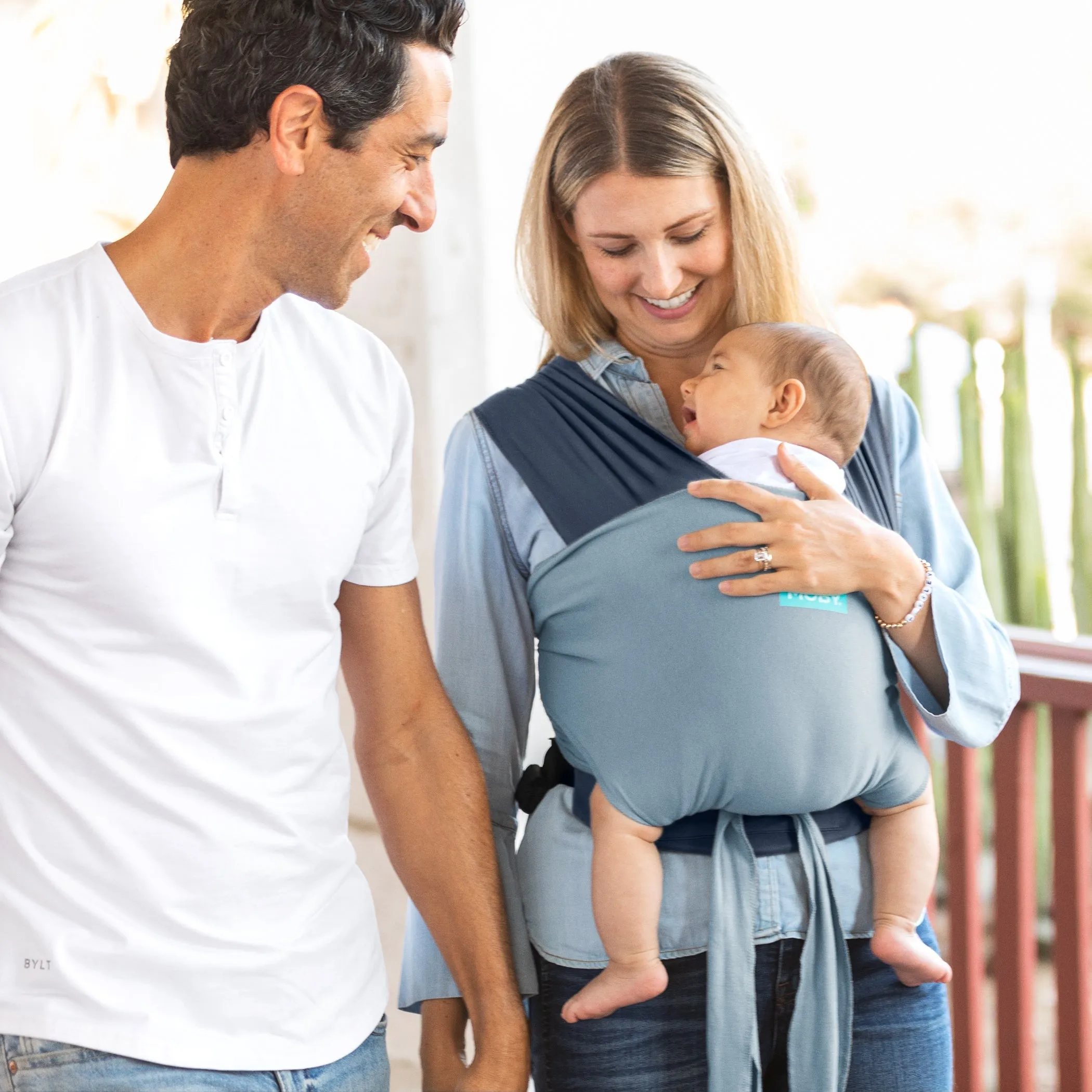 Easy-wrap Carrier - Sea Spray Blue