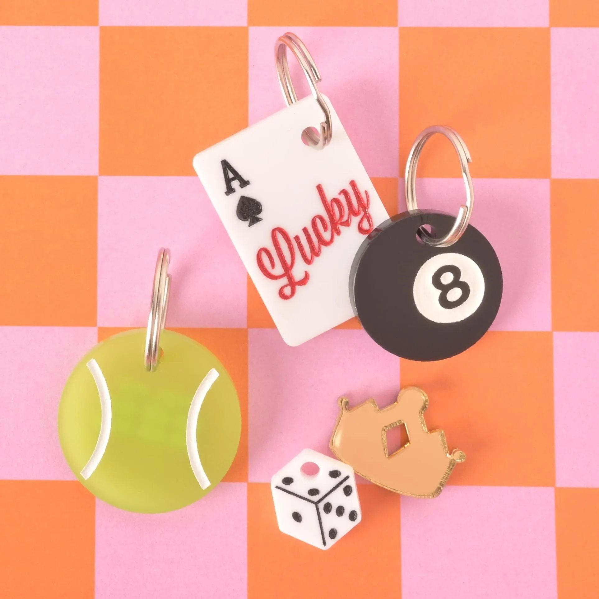 Eight Ball Personalized Pet Tag