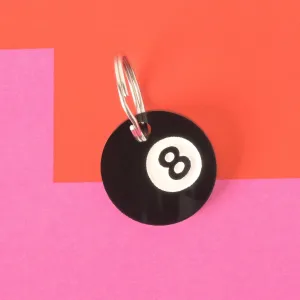 Eight Ball Personalized Pet Tag
