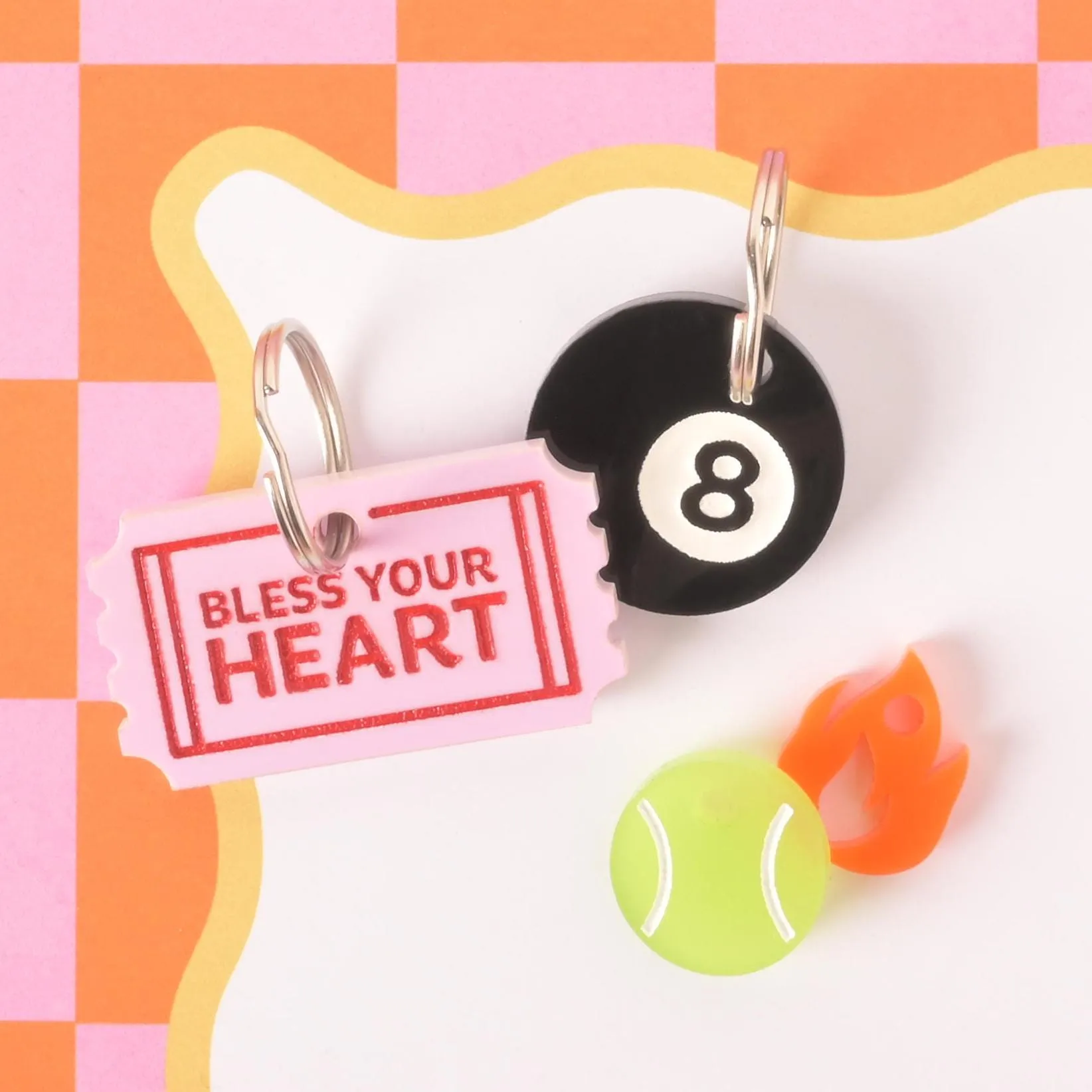 Eight Ball Personalized Pet Tag