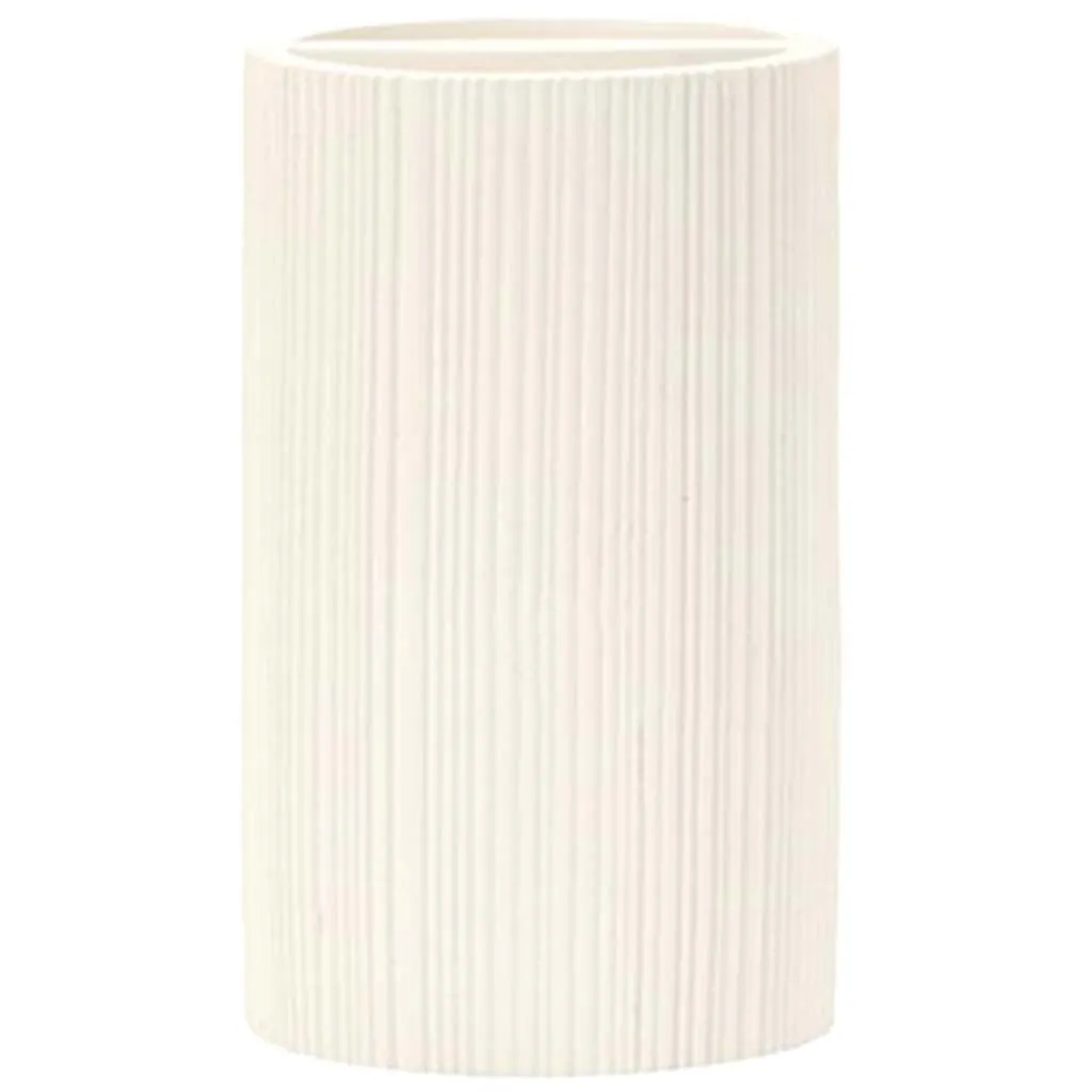 Eileen Toothbrush Holder White, 3in X 3in X 4.5in