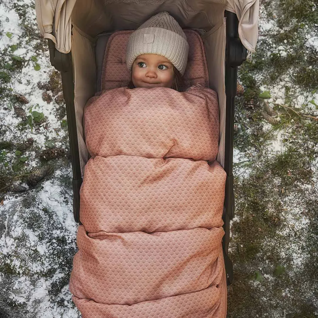 Elodie Details Convertible Footmuff - Pink Nouveau