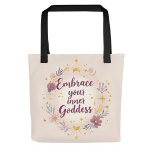 Embrace Your Inner Goddess Tote Bag