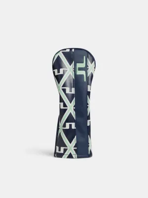 Fairway Printed Headcover / Geo JL Navy