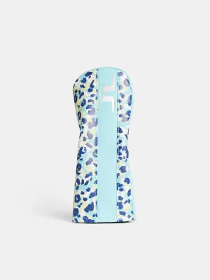 Fairway Printed Headcover / Leopard Aruba Blue