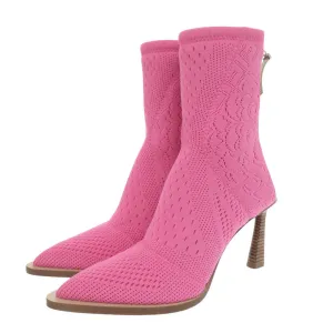 FENDI boots knit pink short boots 36