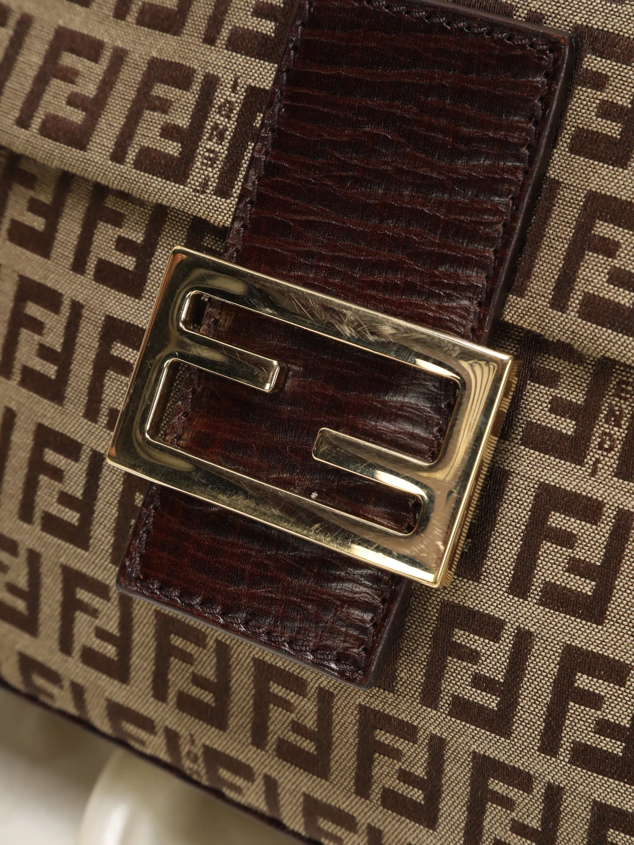 Fendi Zucchino Camera Bag