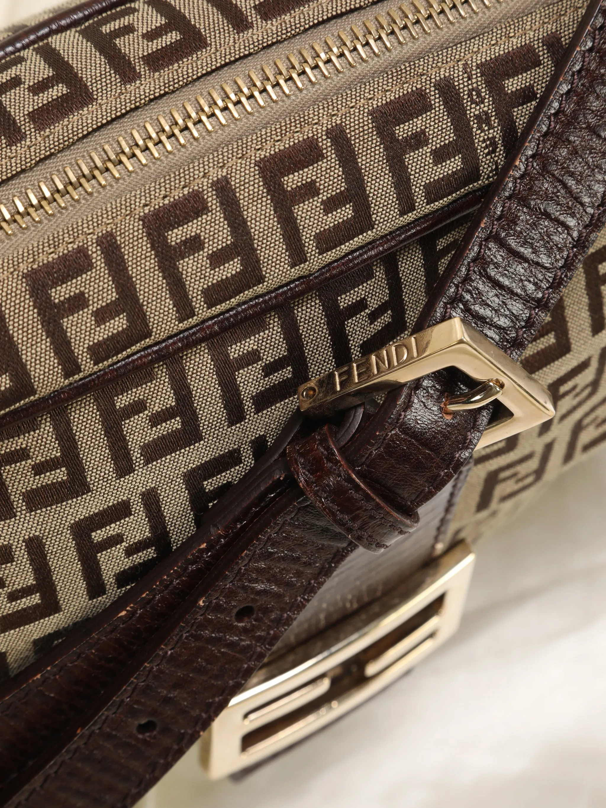 Fendi Zucchino Camera Bag
