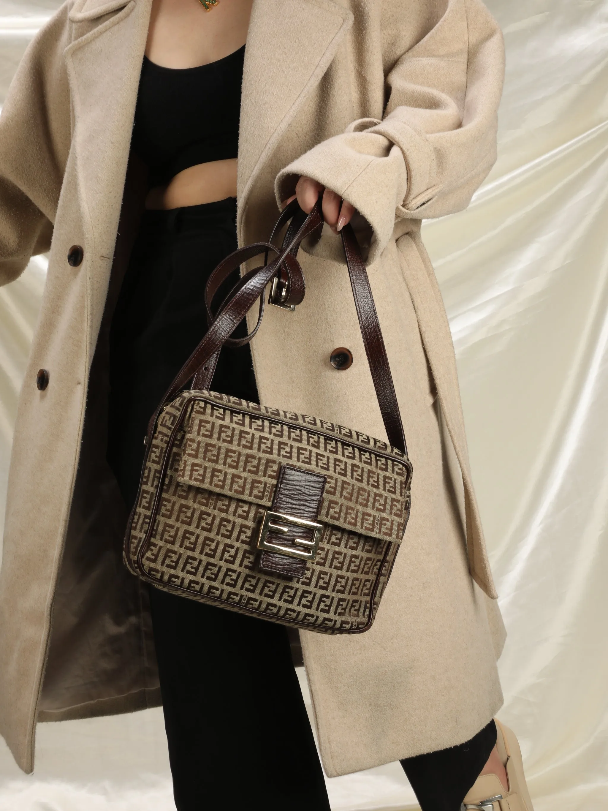 Fendi Zucchino Camera Bag