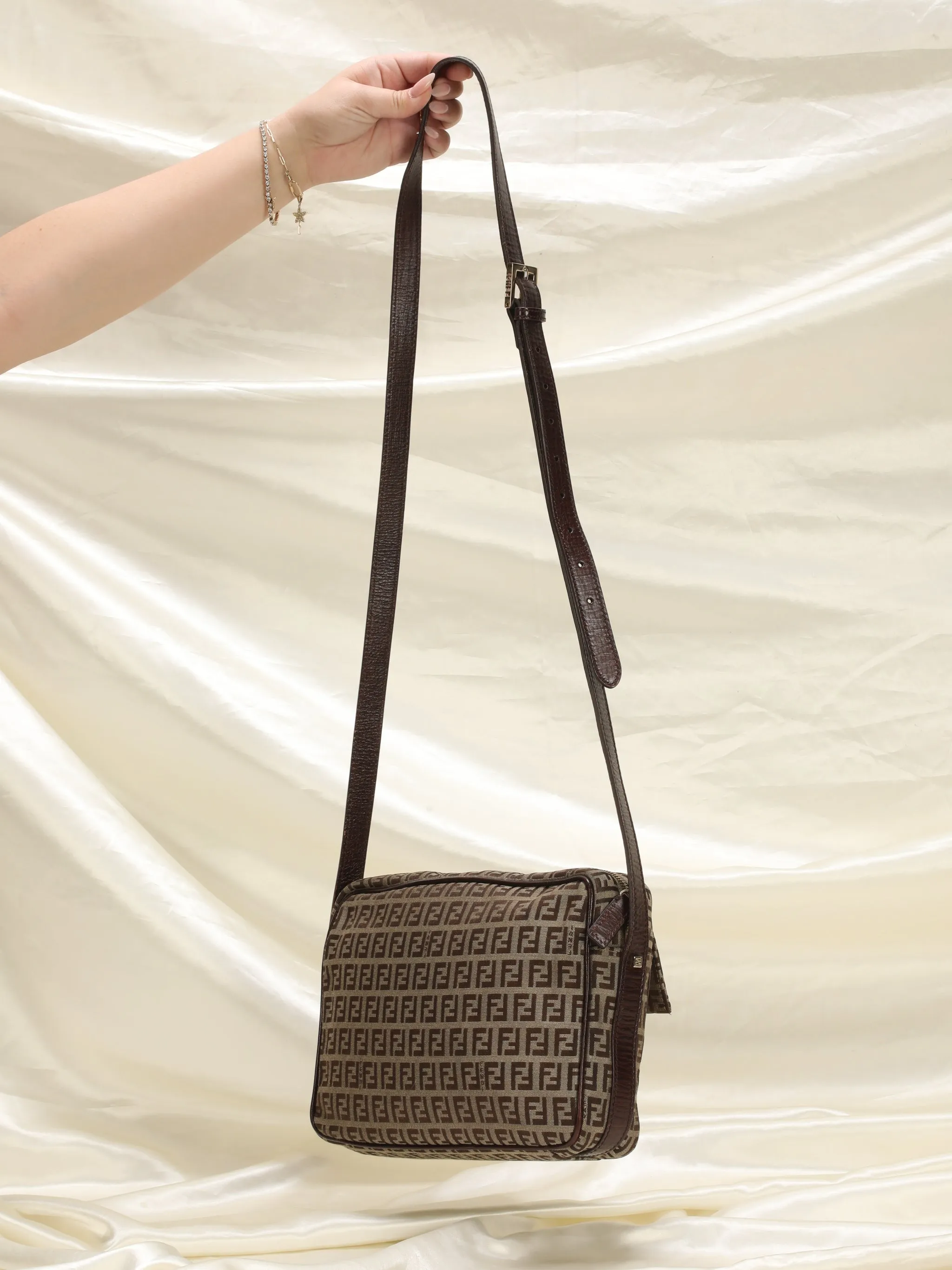 Fendi Zucchino Camera Bag