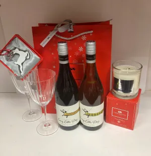 Festive Pair Wines Gift Bag