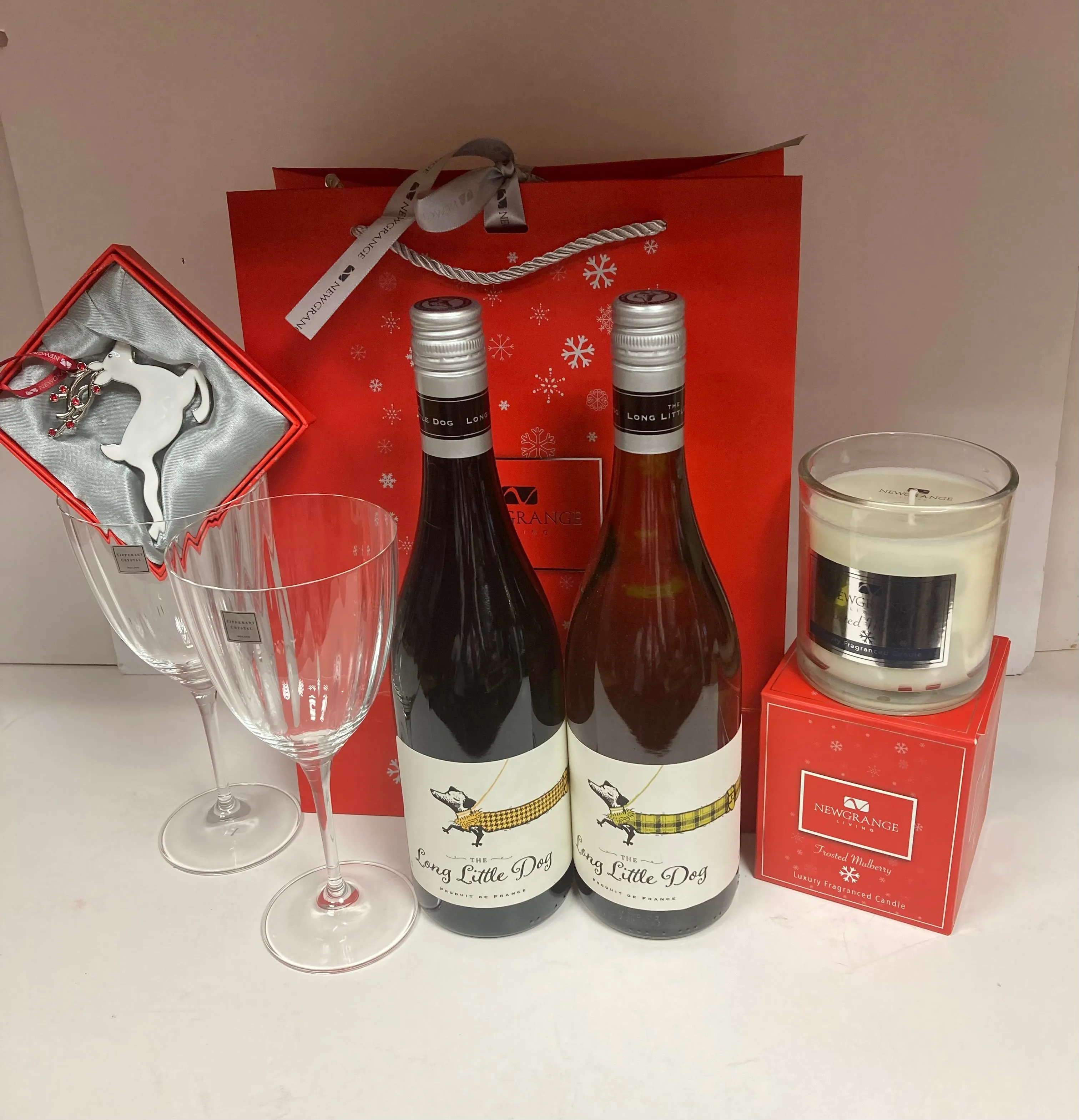 Festive Pair Wines Gift Bag