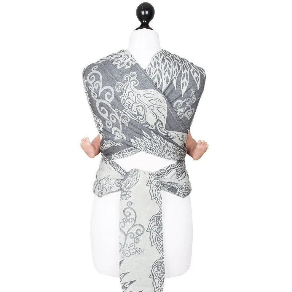 Fidella Fly Tai - MeiTai babycarrier Venetian Mask Grey (Baby Size - From Birth) Limited Edition
