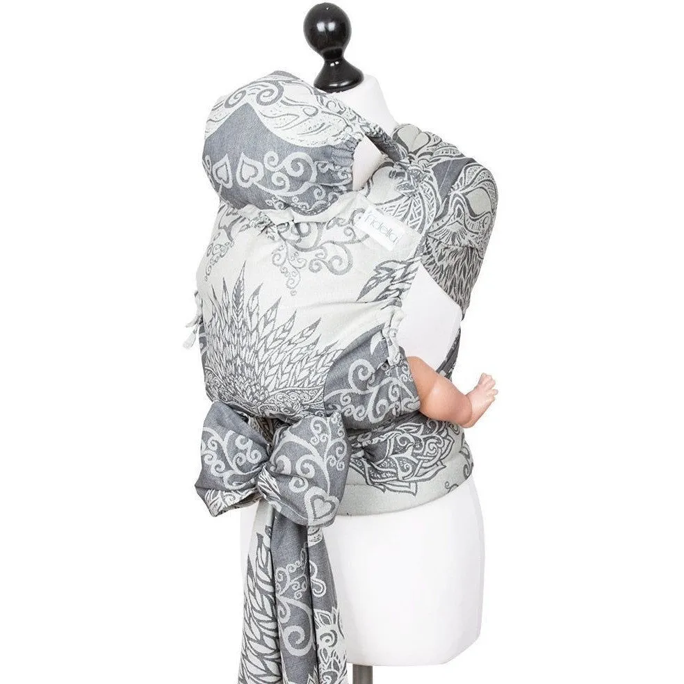 Fidella Fly Tai - MeiTai babycarrier Venetian Mask Grey (Baby Size - From Birth) Limited Edition