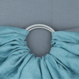 Fidella Ring Sling - Lines Blue Stone