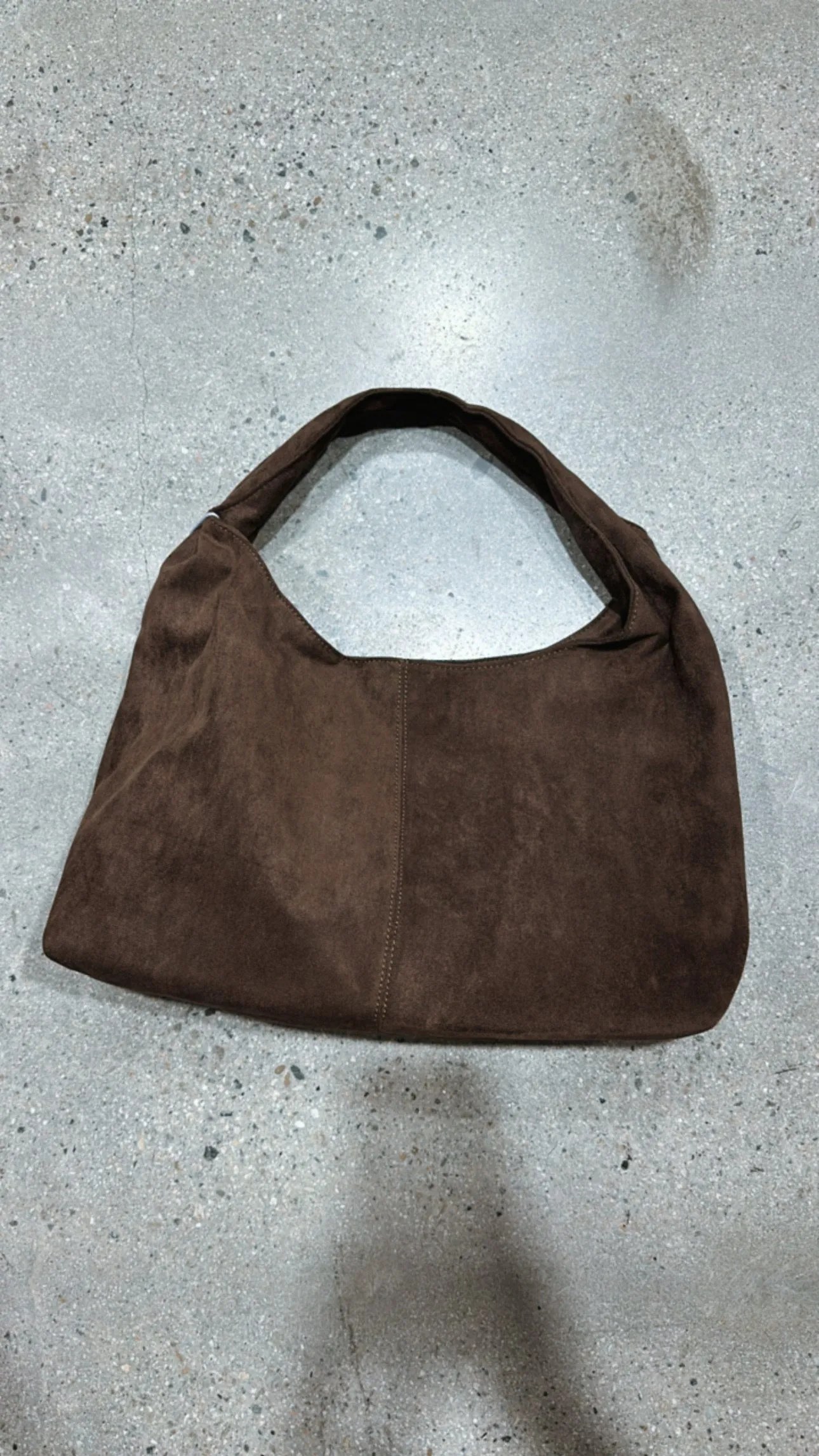FINAL SALE!! Faux Suede Hobo Bag in 2 Colors!