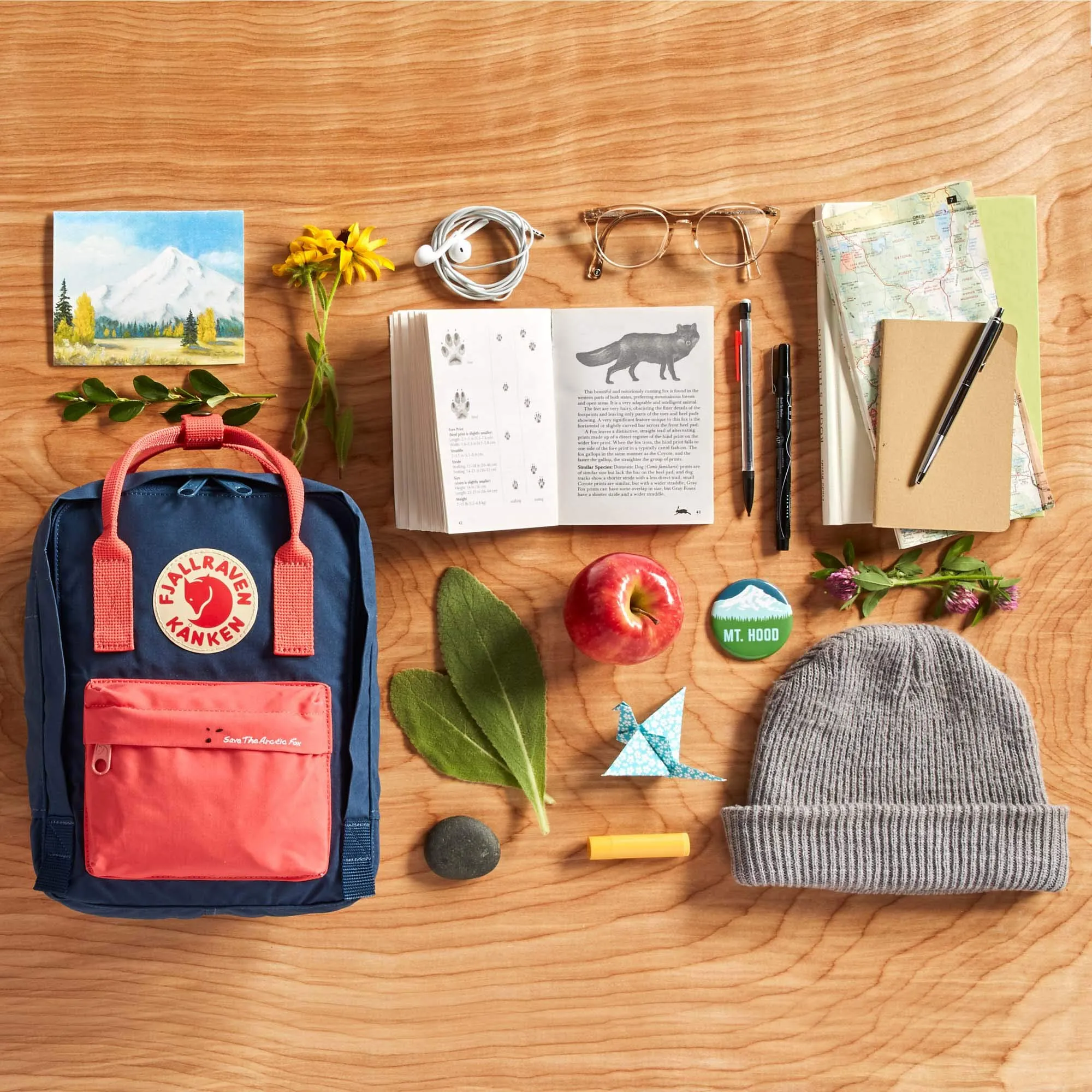 Fjallraven - Kanken Mini Classic Backpack for Everyday, Burnt Orange