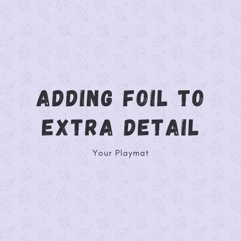 Foiling extra details of order #12442