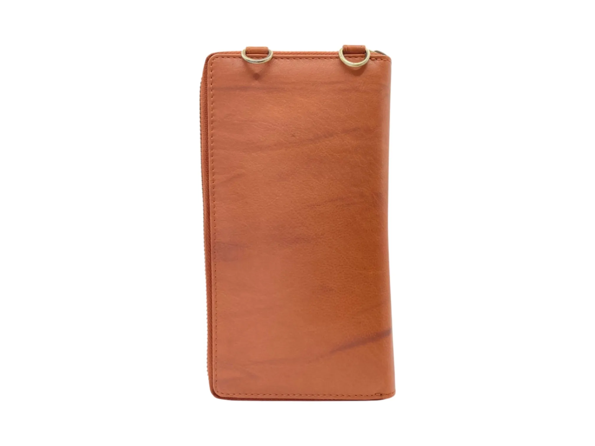 Full Zip Phone Purse Bag with Shoulder Strap # 4570