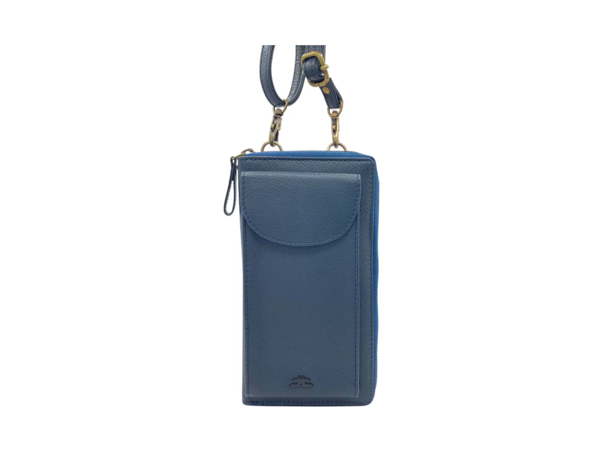 Full Zip Phone Purse Bag with Shoulder Strap # 4570