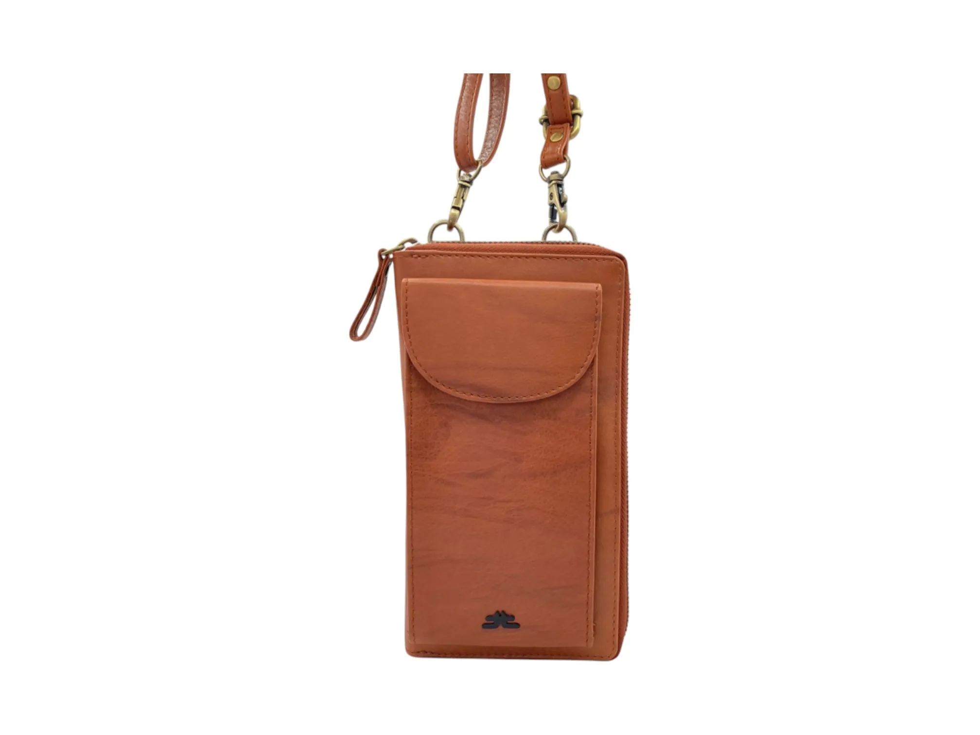 Full Zip Phone Purse Bag with Shoulder Strap # 4570