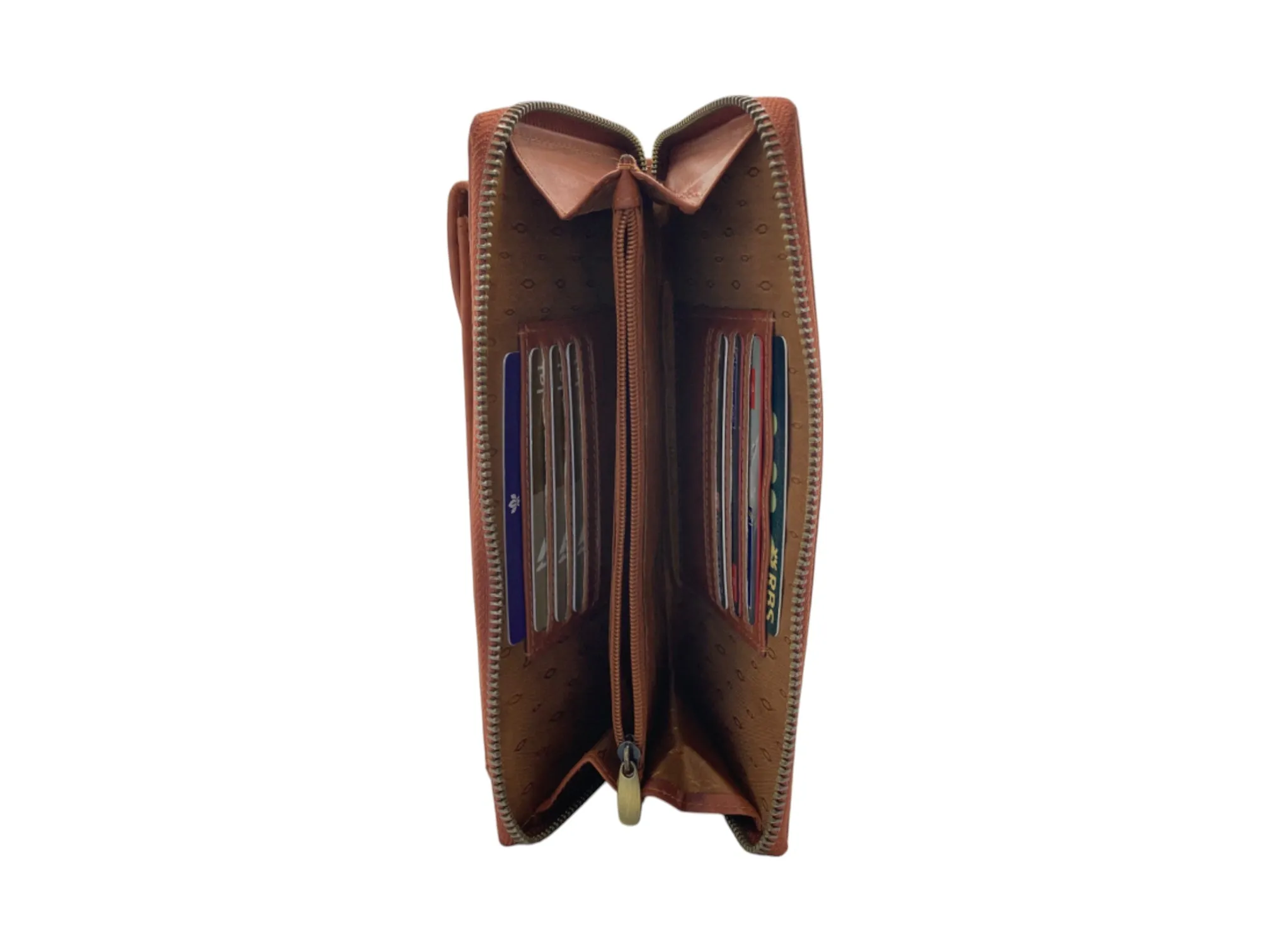 Full Zip Phone Purse Bag with Shoulder Strap # 4570