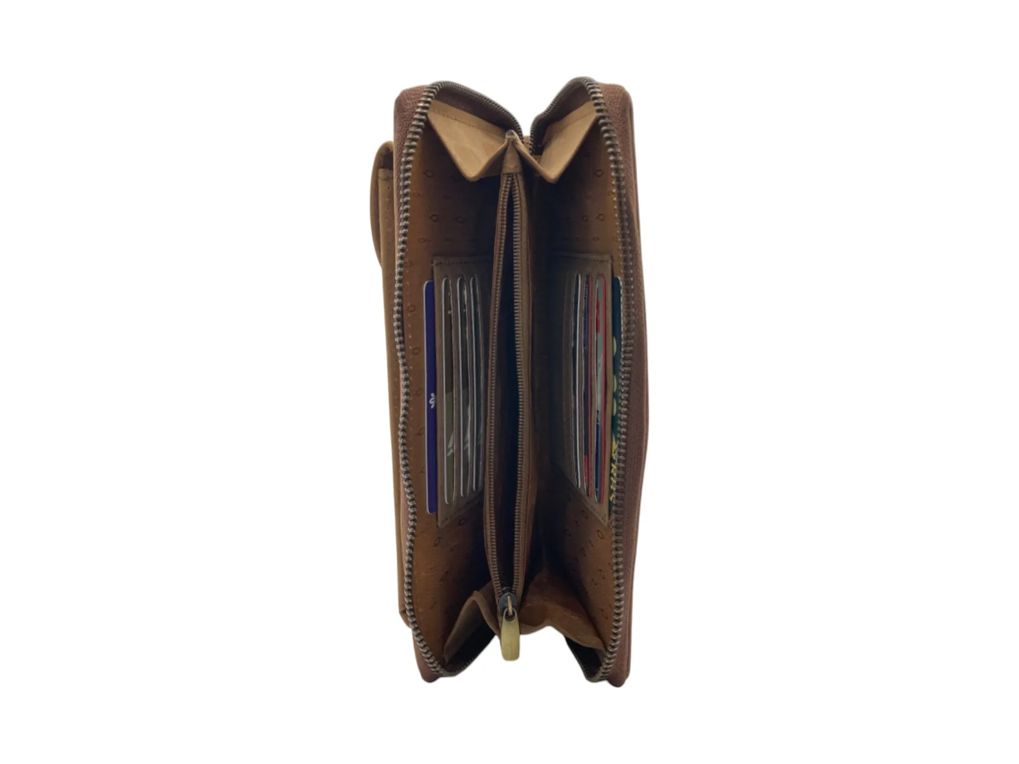 Full Zip Phone Purse Bag with Shoulder Strap # 4570