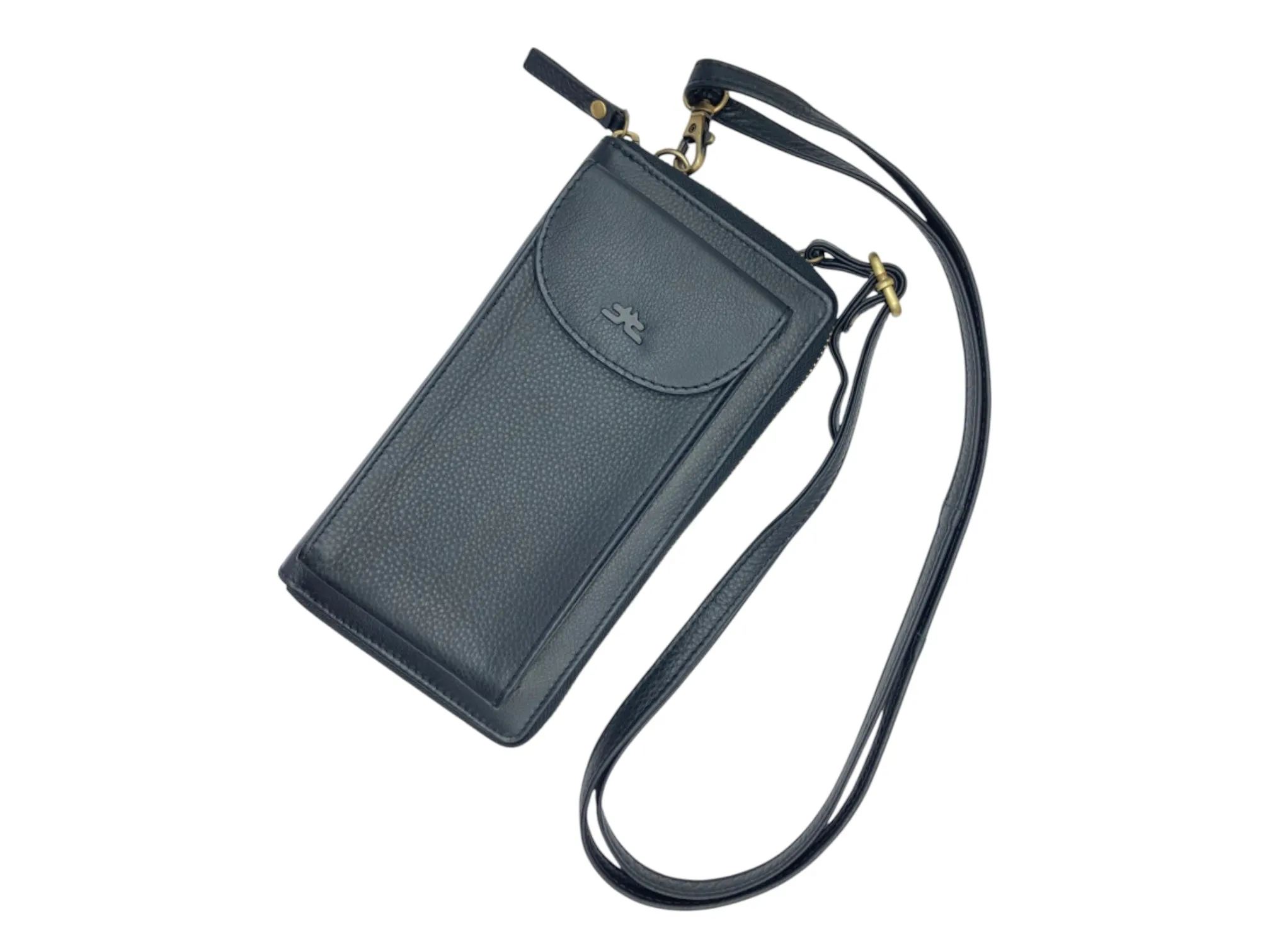 Full Zip Phone Purse Bag with Shoulder Strap # 4570