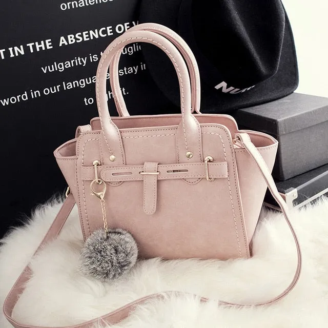 Fur Ball Hot Fashion Bag