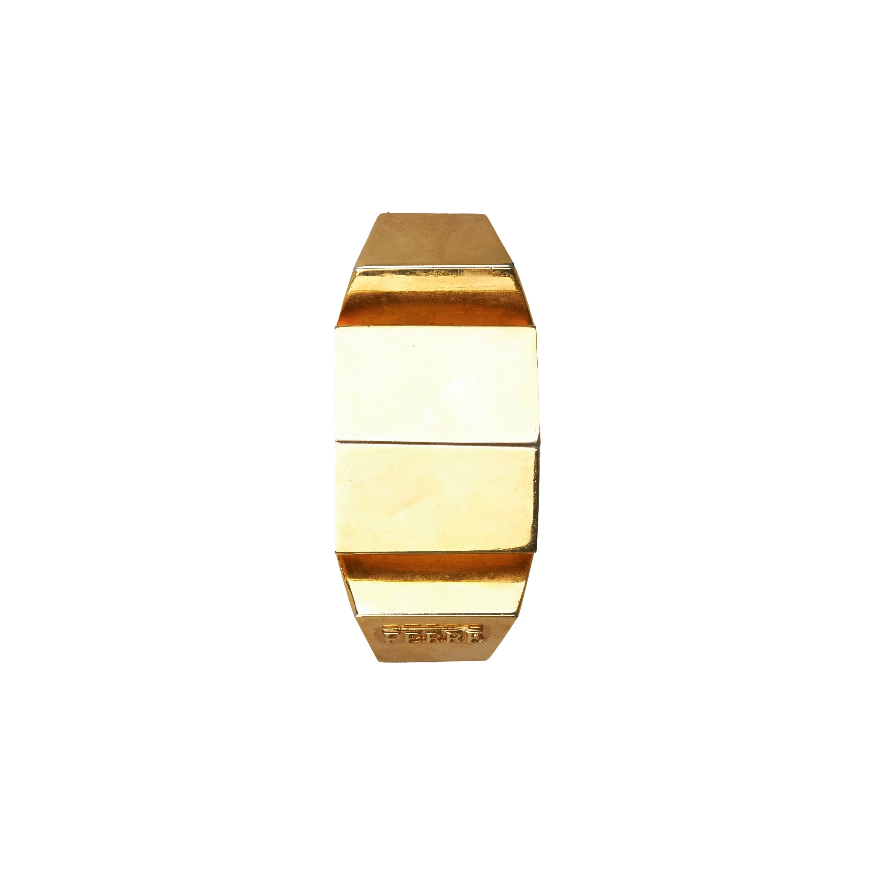 Gianfranco Ferré Gold Plated Pin - '90s