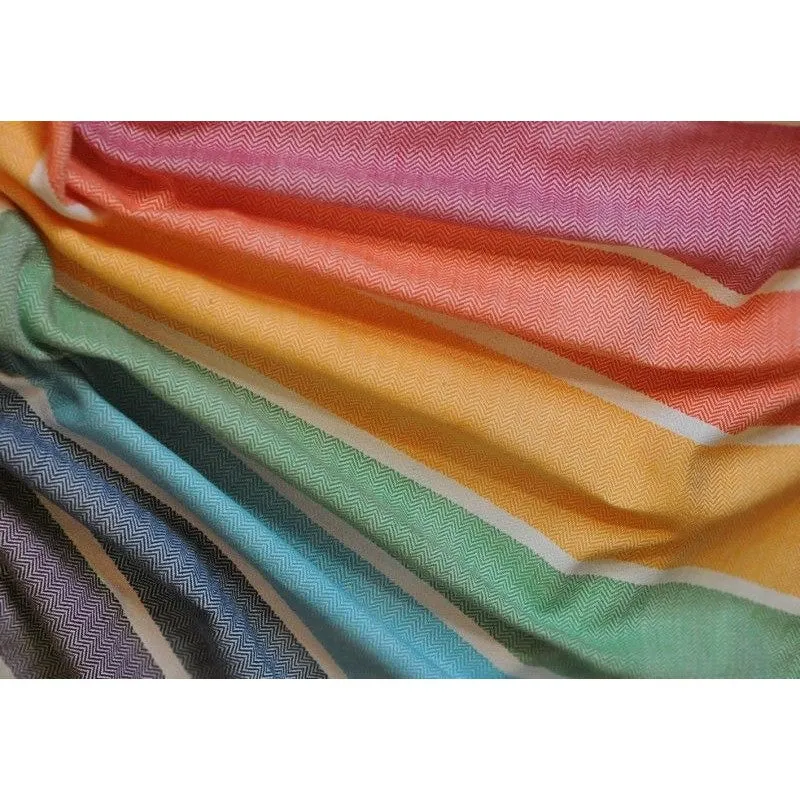 Girasol Ring Sling - Rainbow Herringbone
