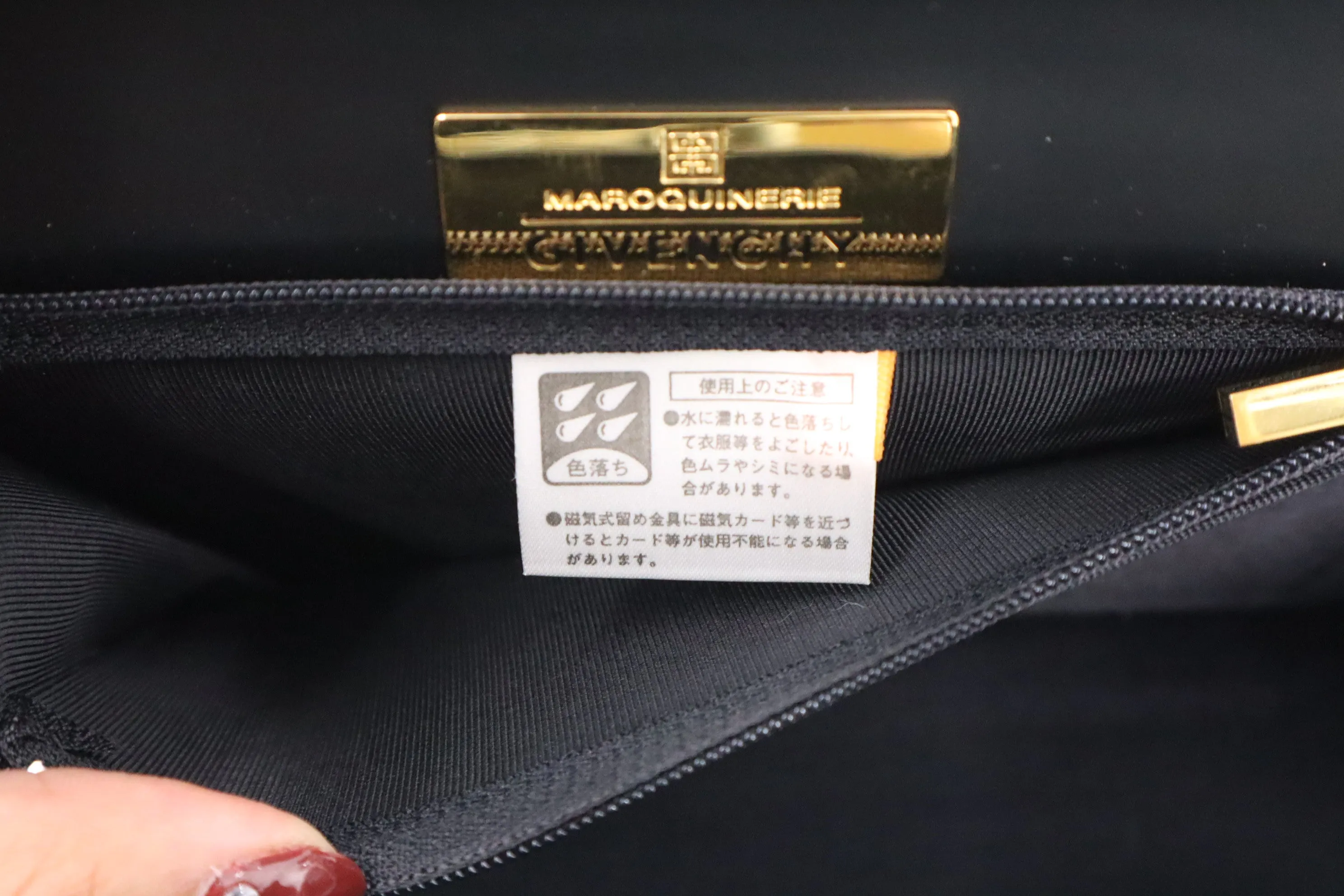 Givenchy Top Handle Bag in Matte Leather