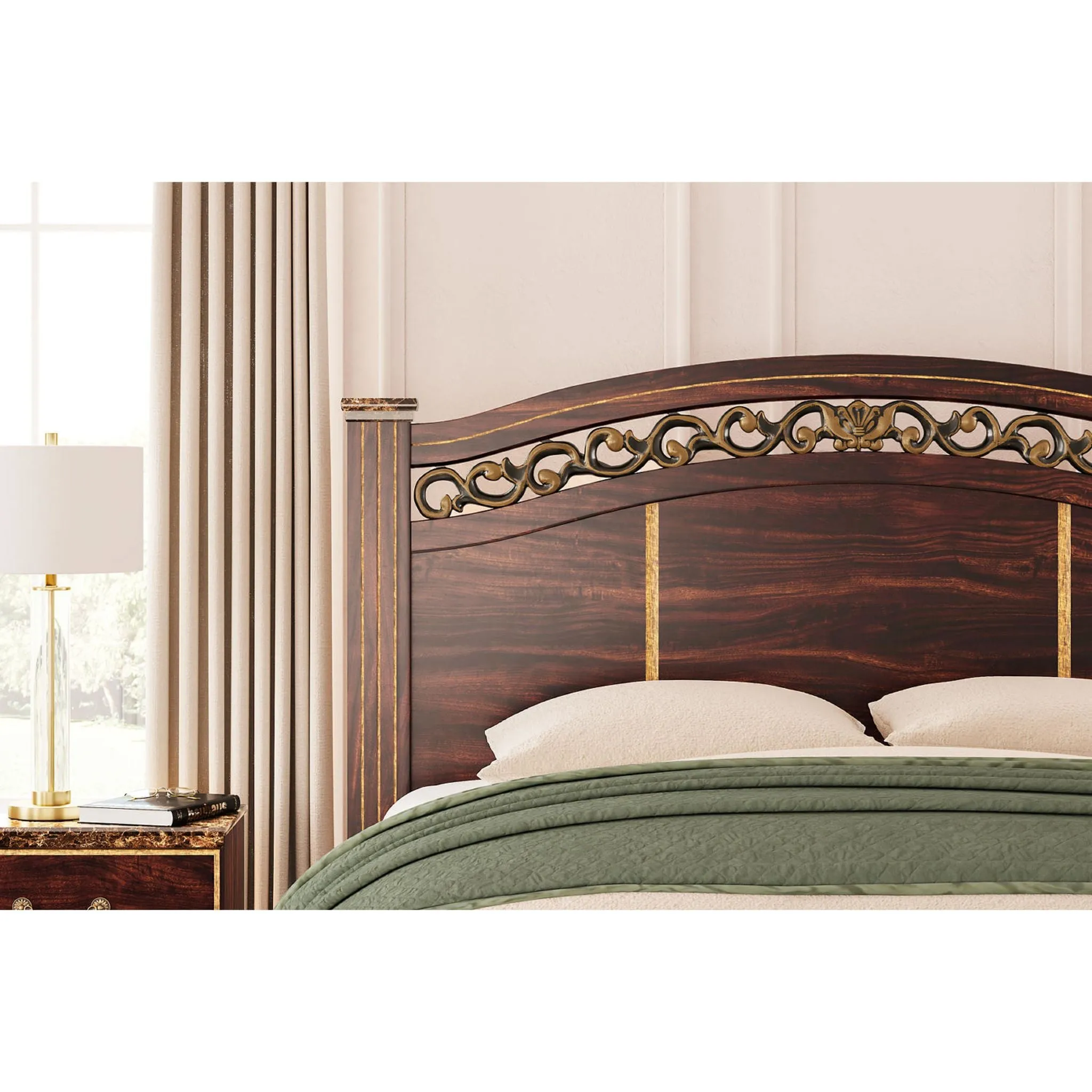 Glosmount King Poster Bed