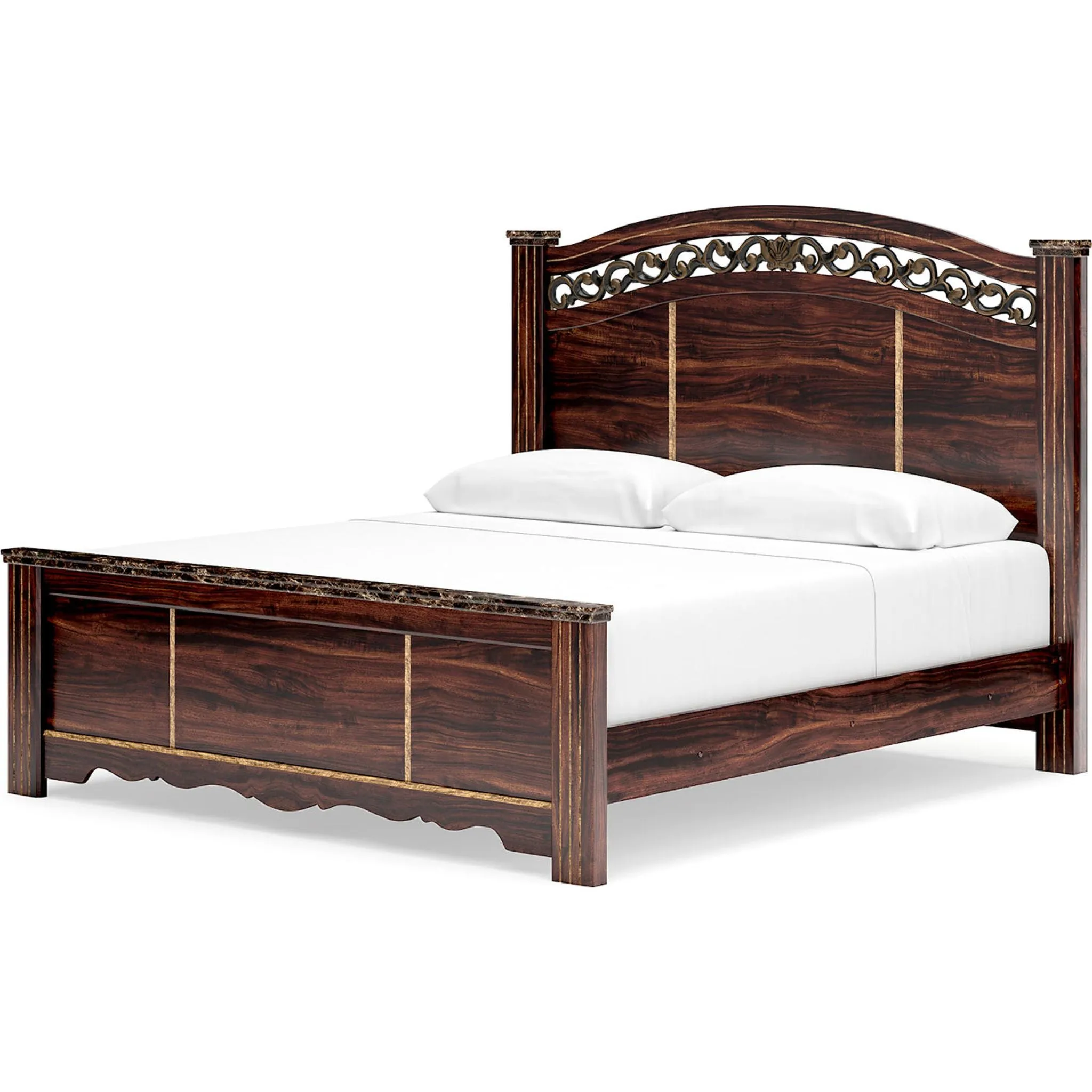 Glosmount King Poster Bed