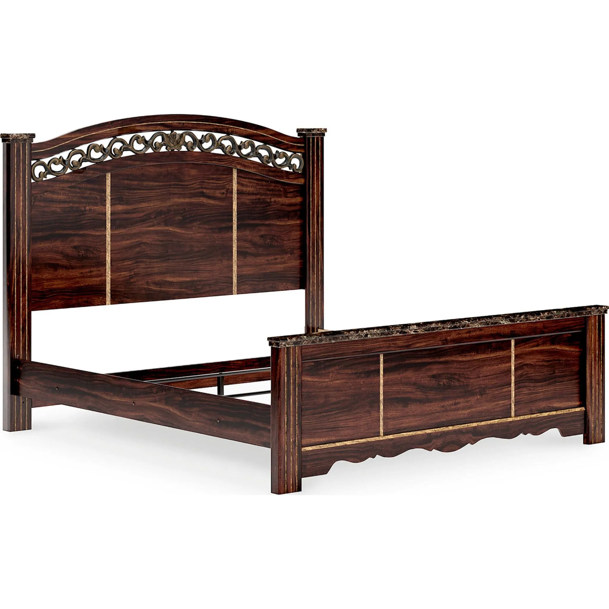 Glosmount King Poster Bed
