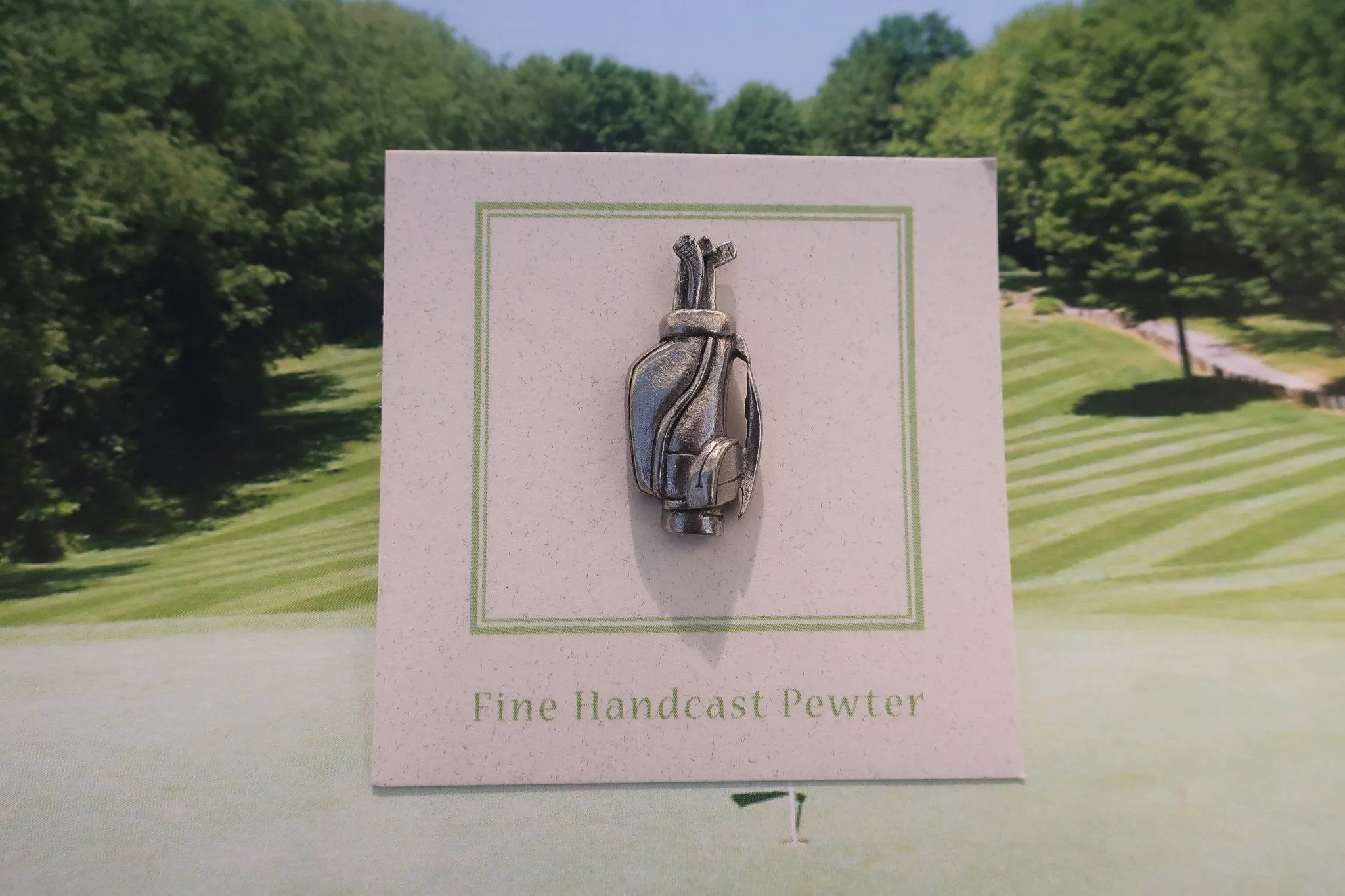 Golf Bag Lapel Pin