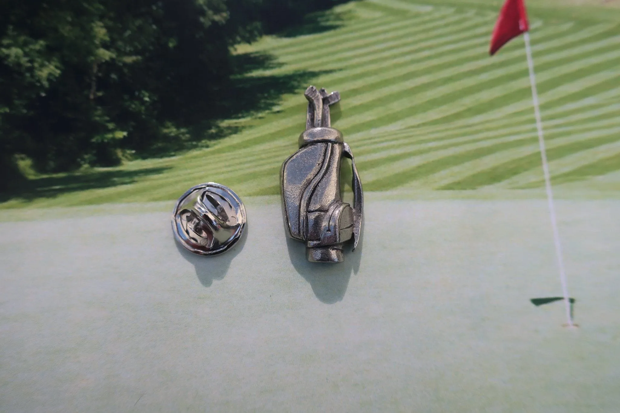 Golf Bag Lapel Pin