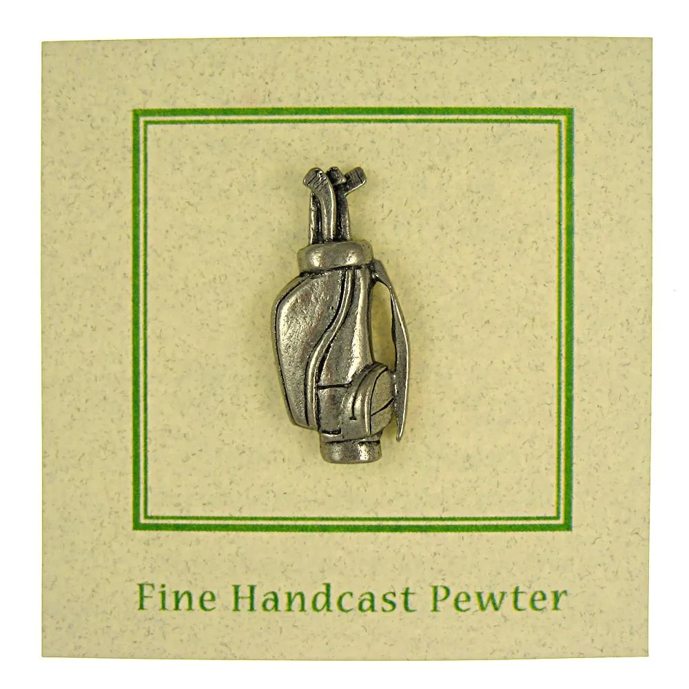 Golf Bag Lapel Pin