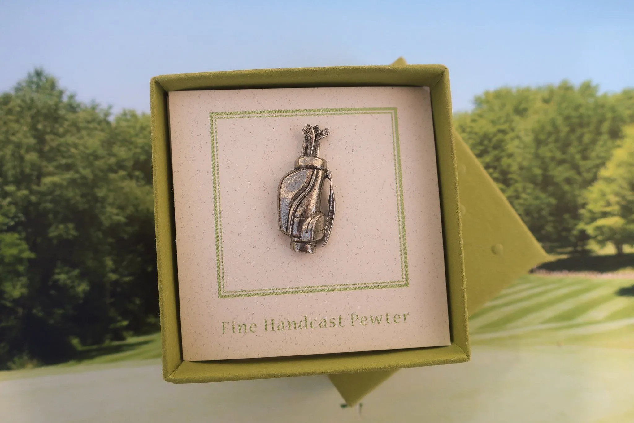 Golf Bag Lapel Pin