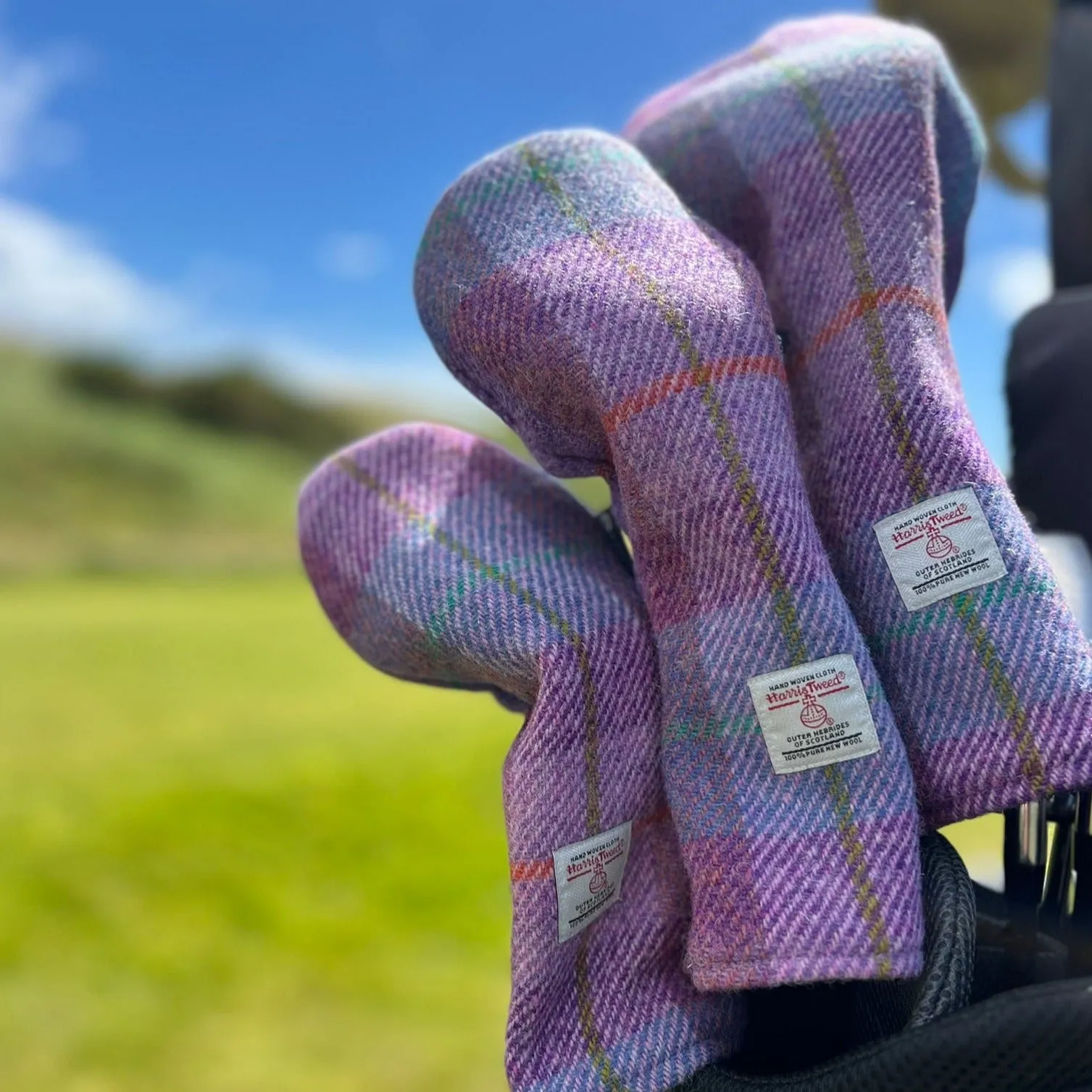 Golf Club Driver Headcover in Harris Tweed®