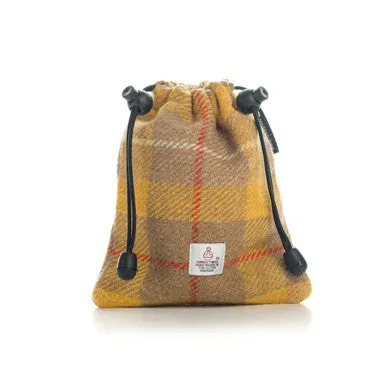 Golf Tee Bag in Harris Tweed®