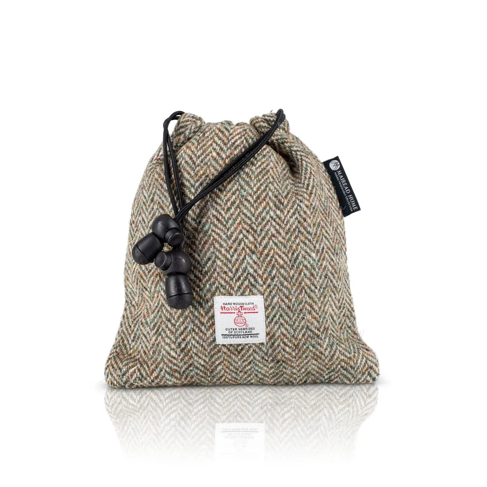 Golf Tee Bag in Harris Tweed®