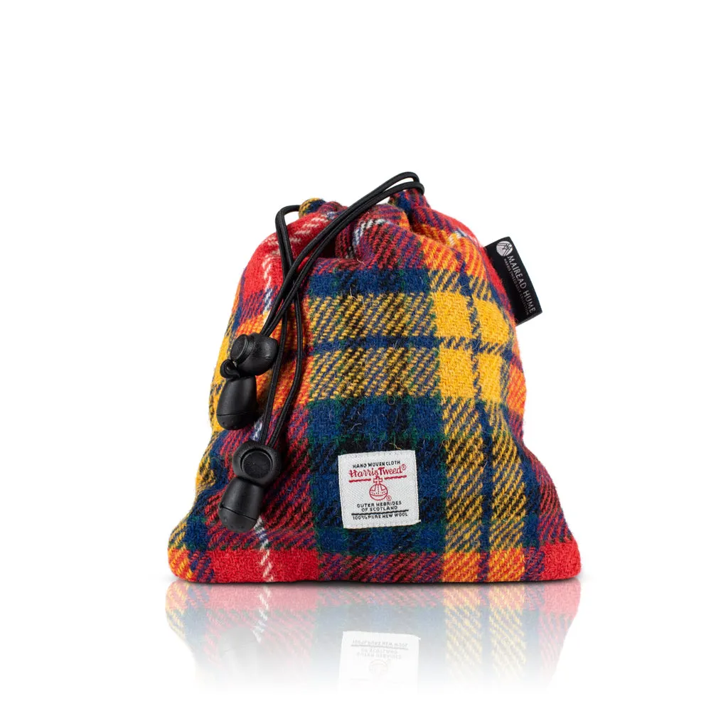 Golf Tee Bag in Harris Tweed®