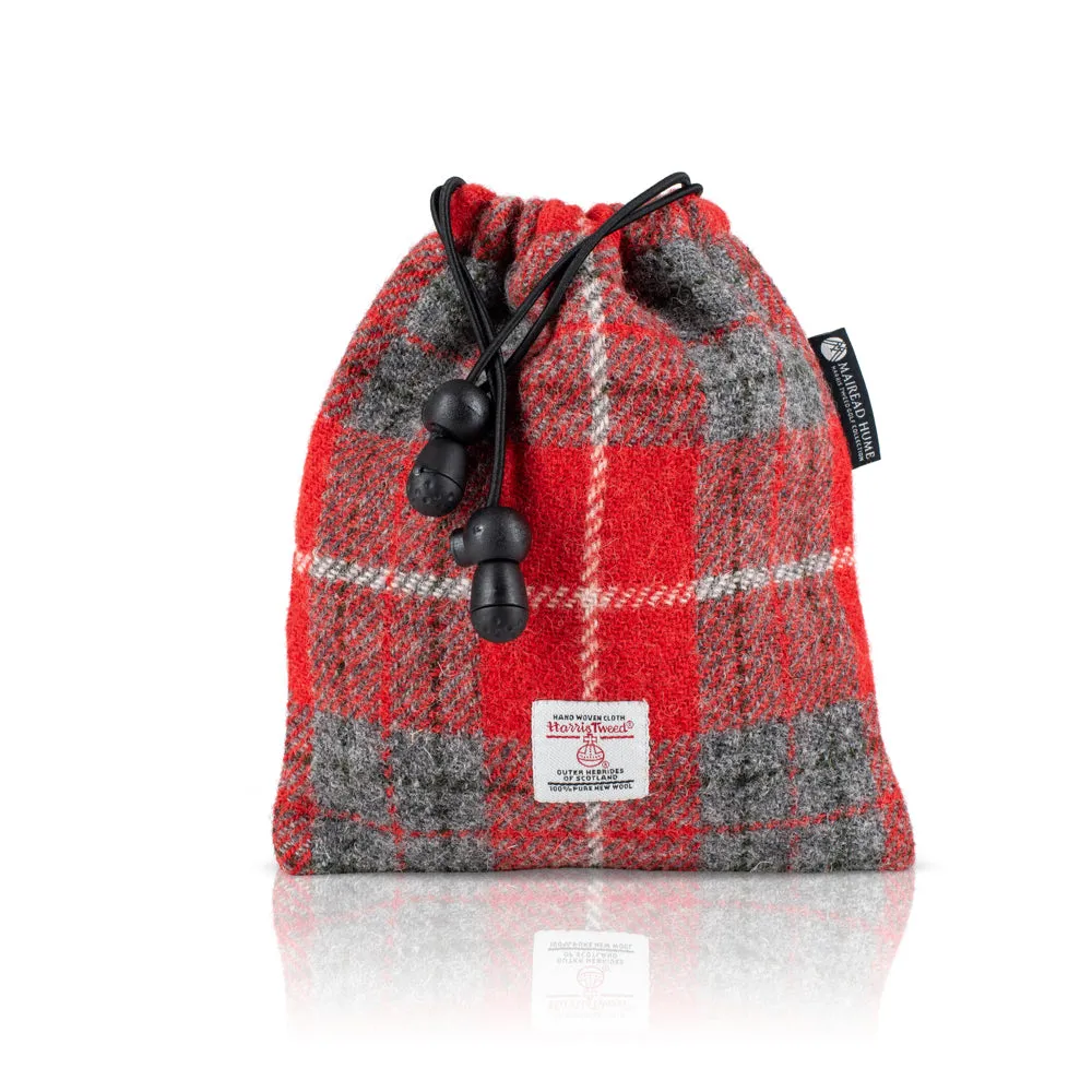 Golf Tee Bag in Harris Tweed®