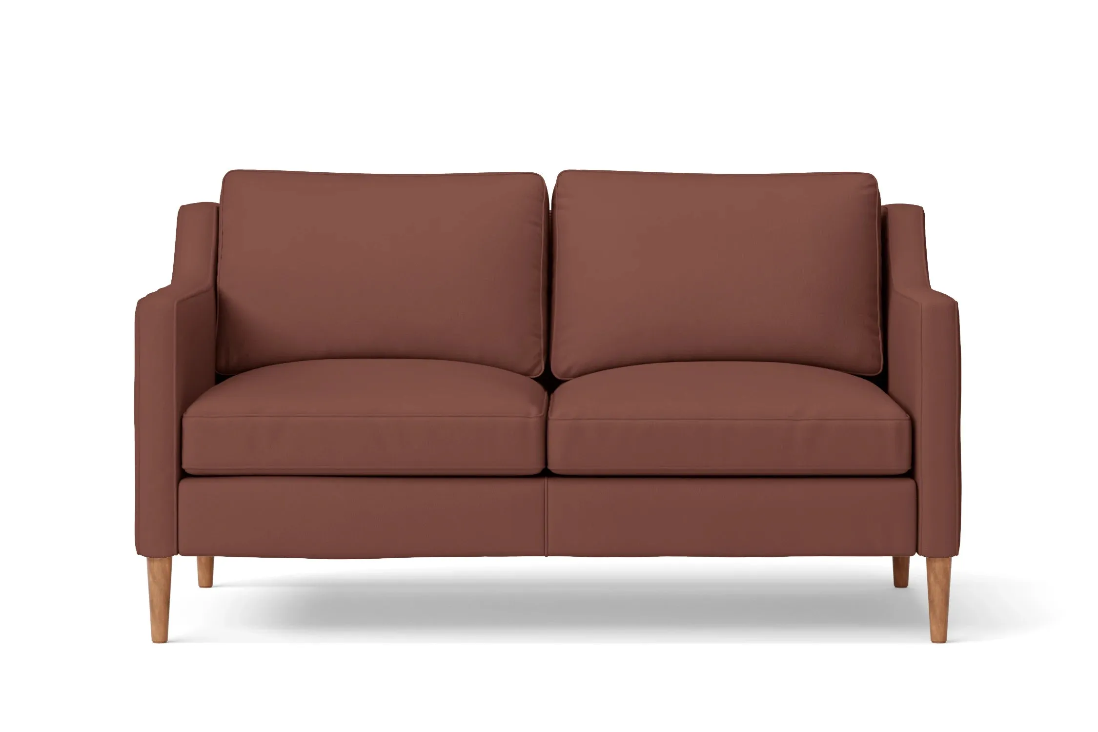 Greco 2 Seater Sofa Mauve Leather