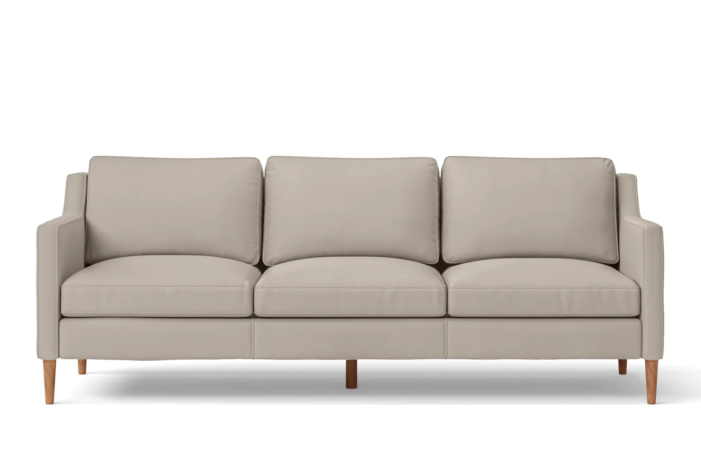 Greco 3 Seater Sofa Sand Leather