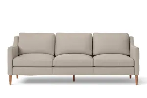 Greco 3 Seater Sofa Sand Leather