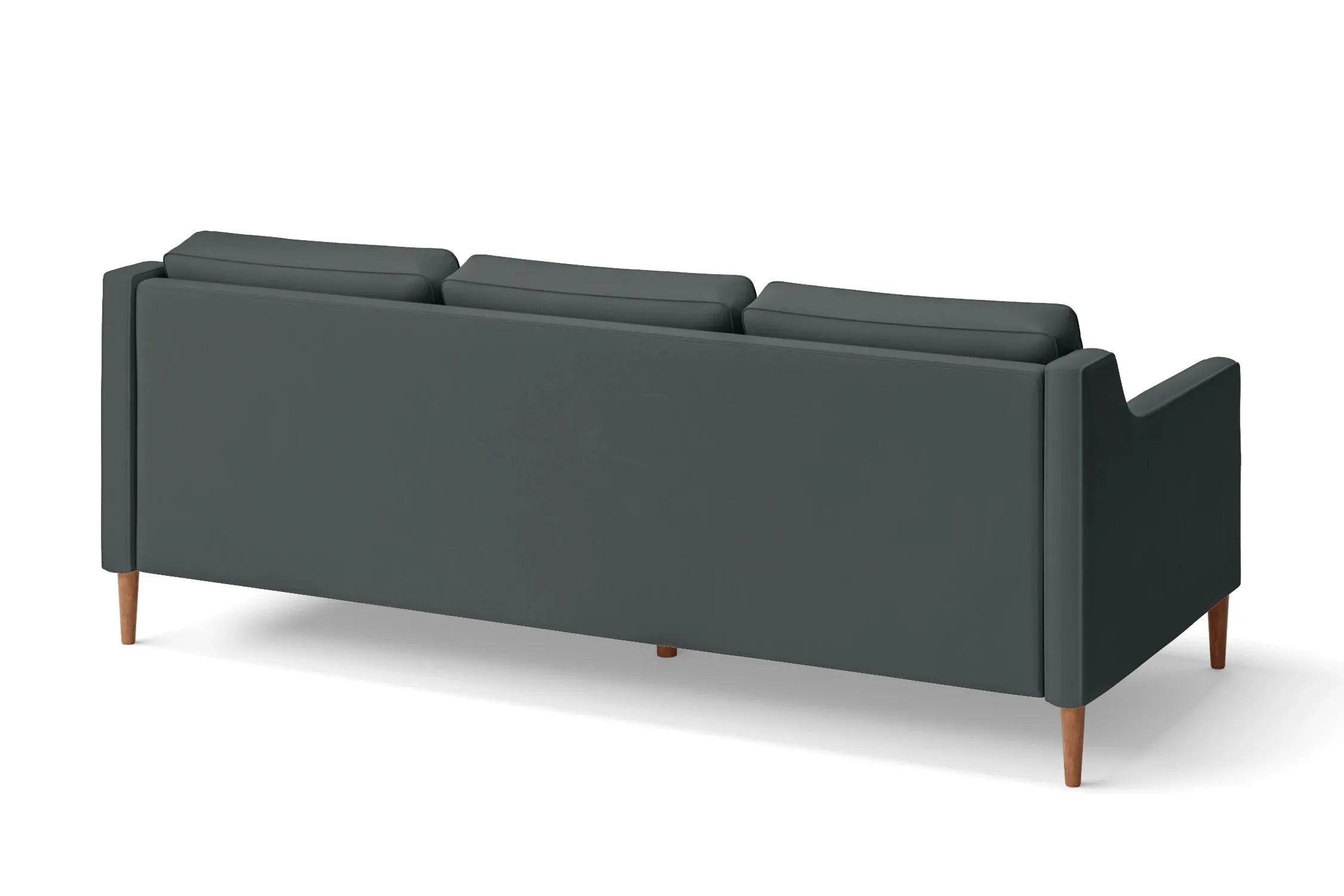 Greco 3 Seater Sofa Slate Leather