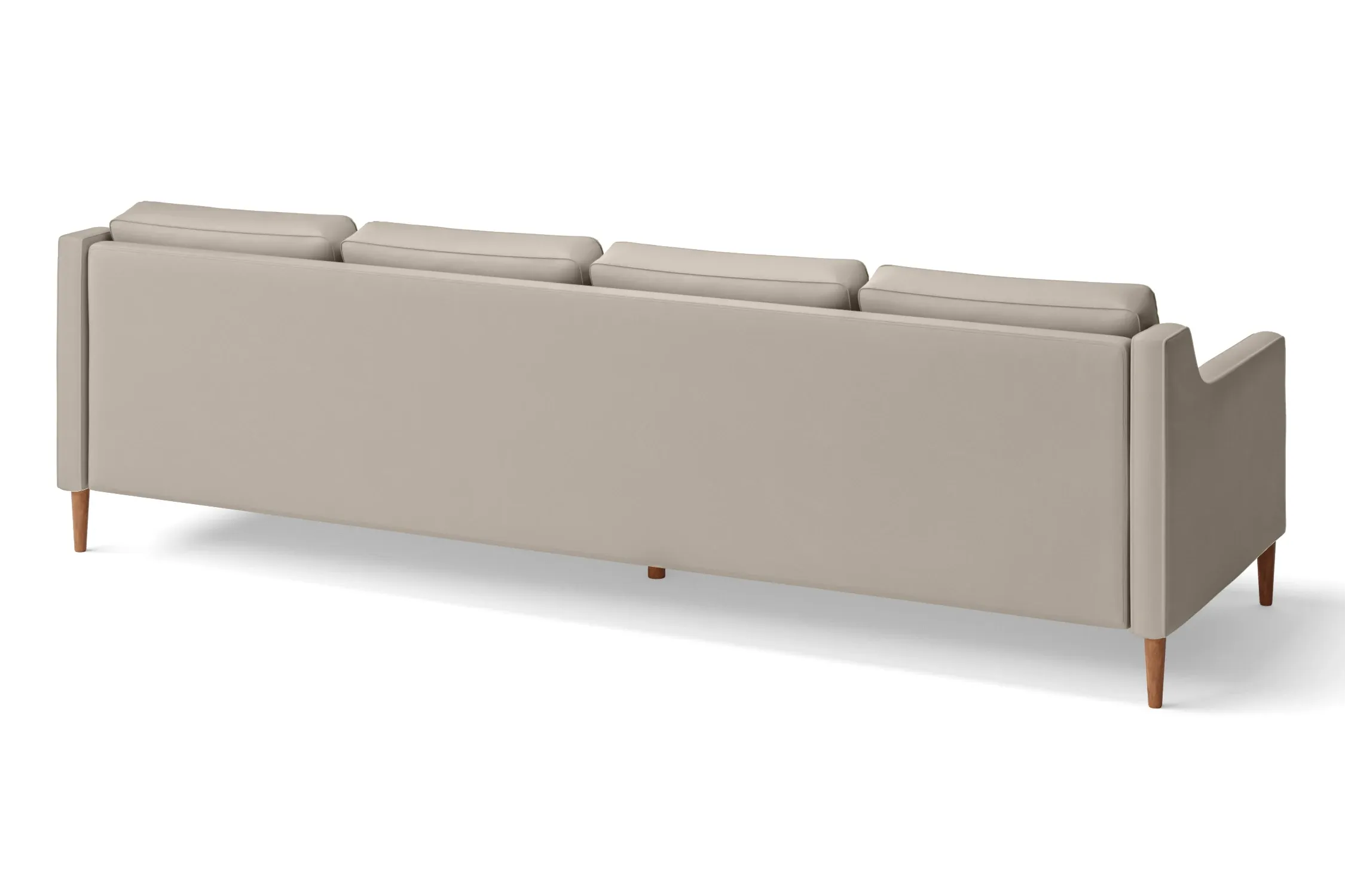 Greco 4 Seater Sofa Sand Leather