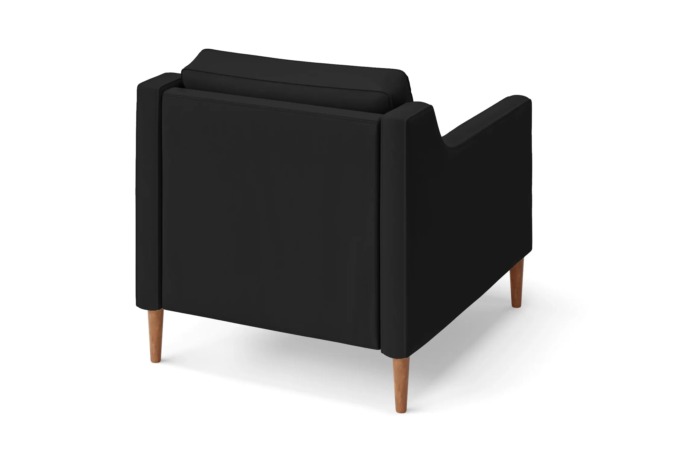 Greco Armchair Black Leather